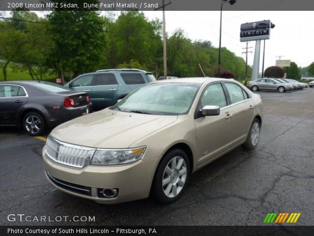 2008 Lincoln MKZ Sedan in Dune Pearl Metallic