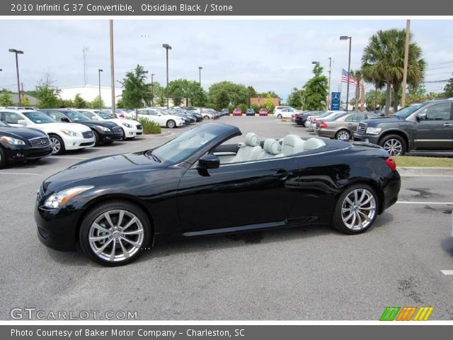 2010 Infiniti G 37 Convertible in Obsidian Black