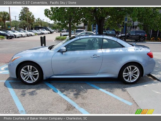2010 Infiniti G 37 Convertible in Pacific Sky