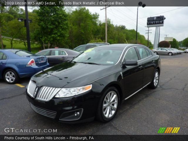 2009 Lincoln MKS AWD Sedan in Tuxedo Black Metallic