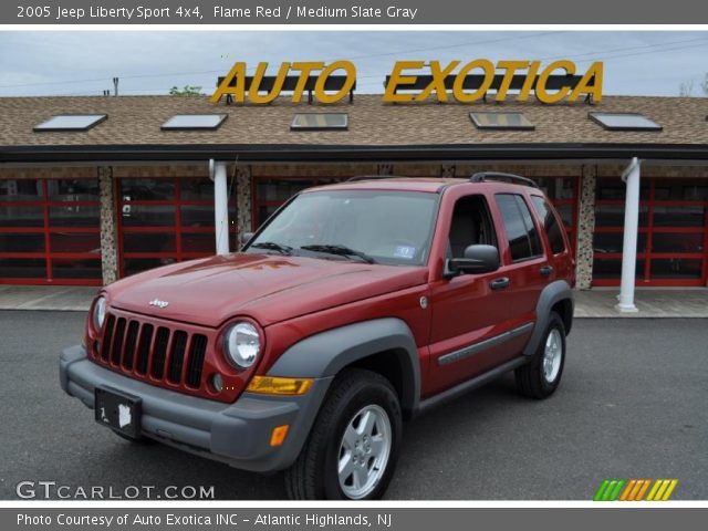 2005 Jeep Liberty Sport 4x4 in Flame Red