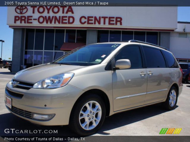 2005 Toyota Sienna XLE Limited in Desert Sand Mica