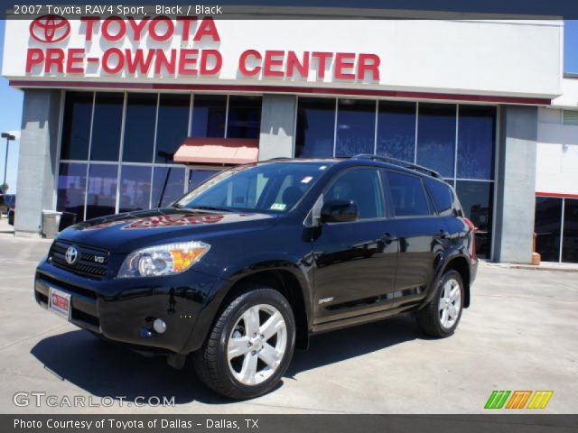 2007 Toyota RAV4 Sport in Black