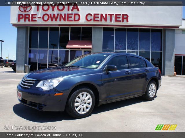 2007 Chrysler Sebring Sedan in Modern Blue Pearl