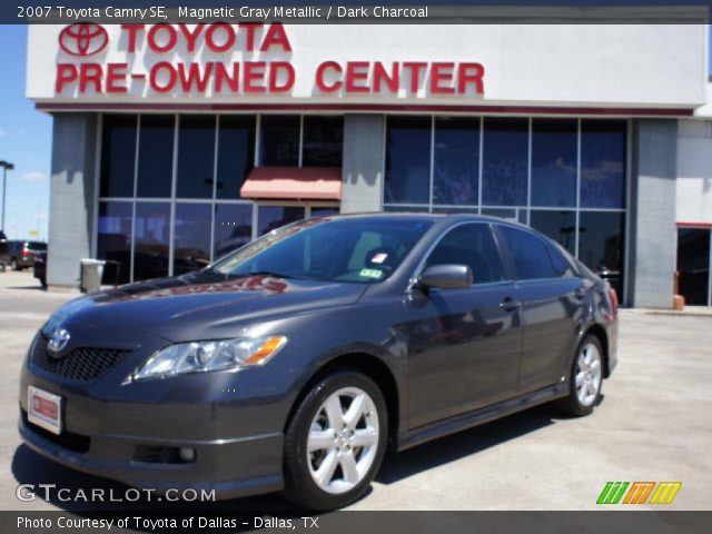2007 Toyota Camry SE in Magnetic Gray Metallic