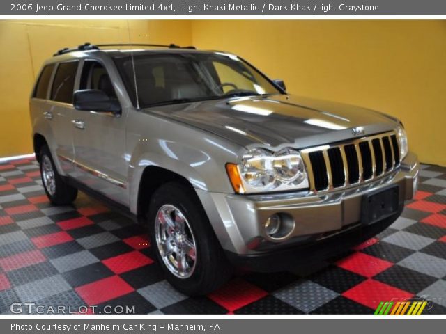 2006 Jeep Grand Cherokee Limited 4x4 in Light Khaki Metallic