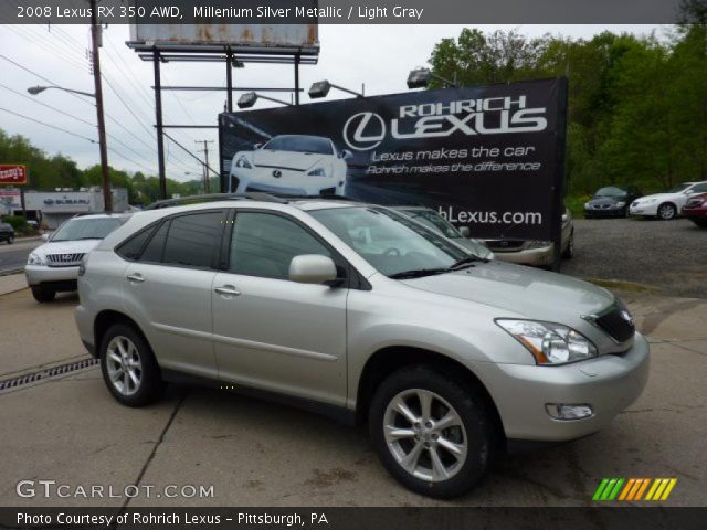 2008 Lexus RX 350 AWD in Millenium Silver Metallic