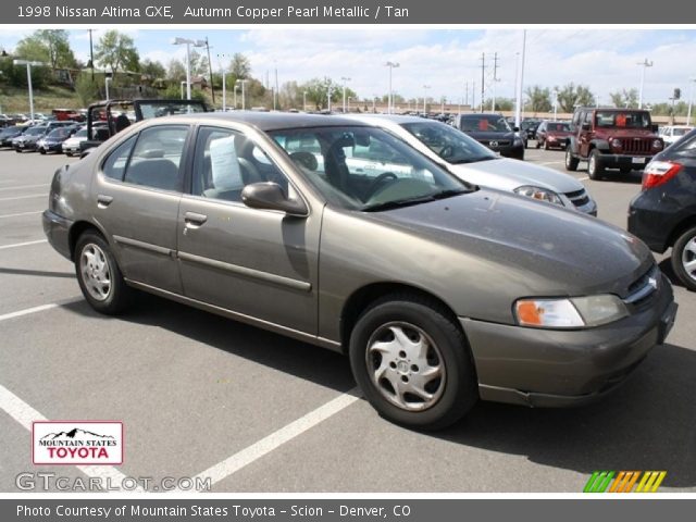 1998 Nissan Altima GXE in Autumn Copper Pearl Metallic