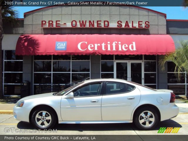 2005 Pontiac Grand Prix GT Sedan in Galaxy Silver Metallic