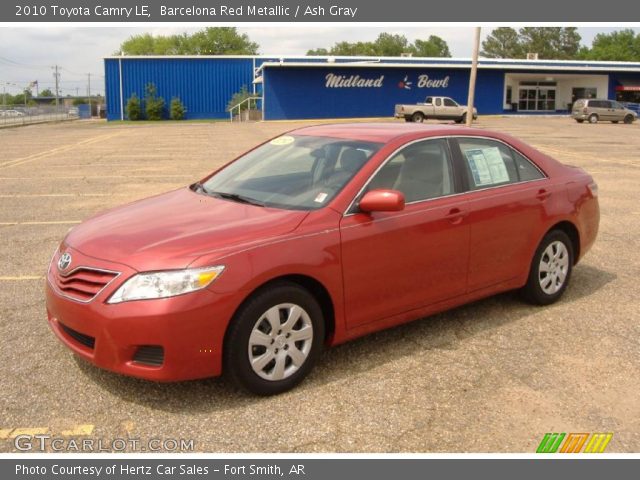 2010 Toyota Camry LE in Barcelona Red Metallic