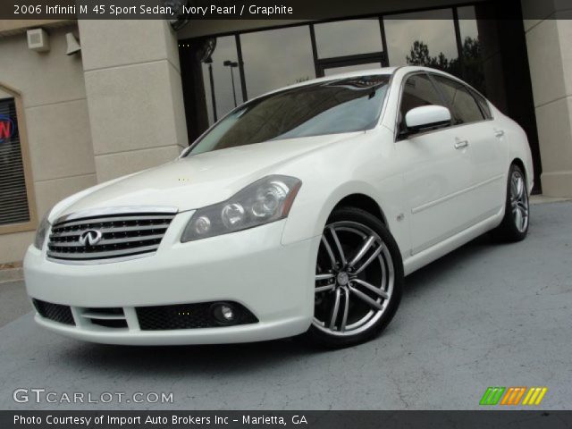 2006 Infiniti M 45 Sport Sedan in Ivory Pearl