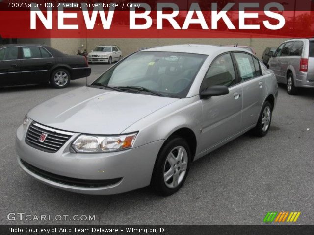 2007 Saturn ION 2 Sedan in Silver Nickel