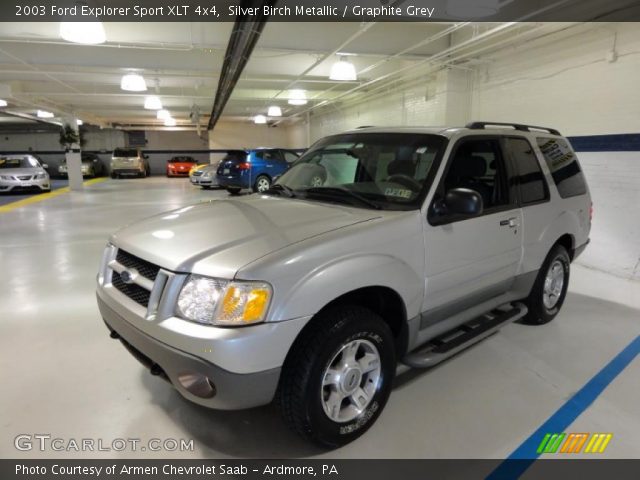 2003 Ford Explorer Sport XLT 4x4 in Silver Birch Metallic