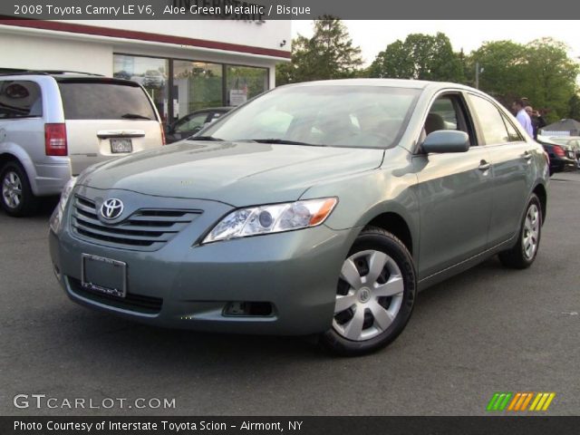 2008 Toyota Camry LE V6 in Aloe Green Metallic