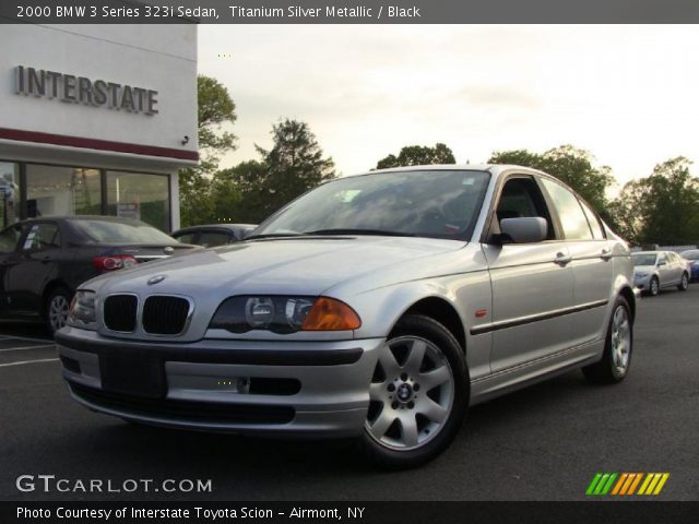 2000 BMW 3 Series 323i Sedan in Titanium Silver Metallic