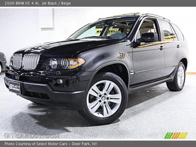 2006 BMW X5 4.4i in Jet Black