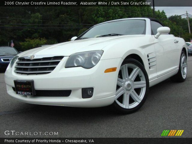 2006 Chrysler Crossfire Limited Roadster in Alabaster White