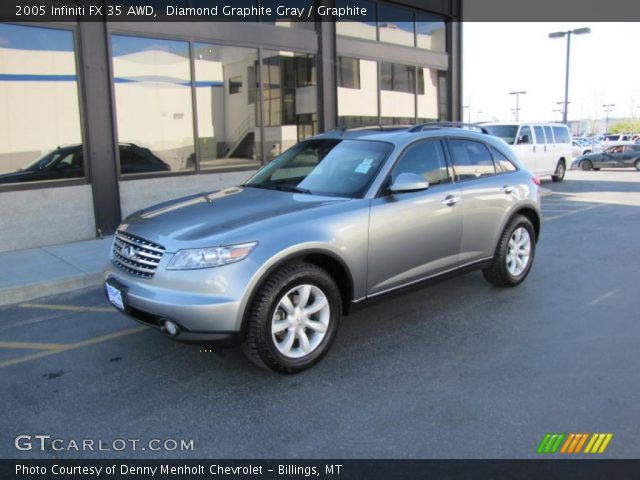 2005 Infiniti FX 35 AWD in Diamond Graphite Gray