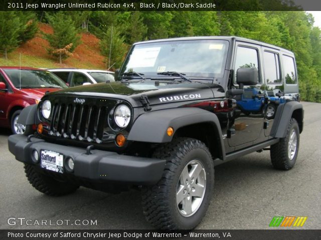 2011 Jeep Wrangler Unlimited Rubicon 4x4 in Black