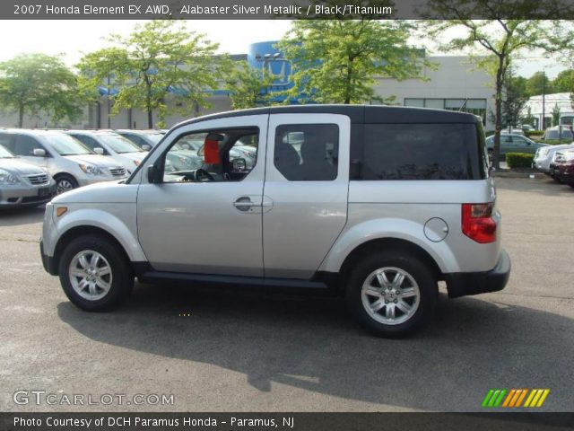 2007 Honda Element EX AWD in Alabaster Silver Metallic