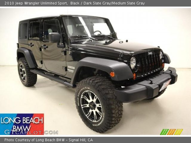 2010 Jeep Wrangler Unlimited Sport in Black