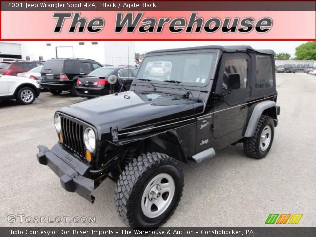 2001 Jeep Wrangler Sport 4x4 in Black