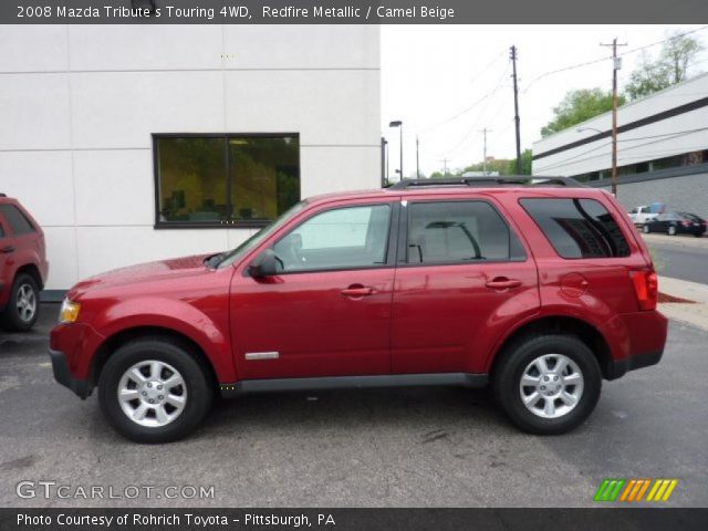 2008 Mazda Tribute s Touring 4WD in Redfire Metallic