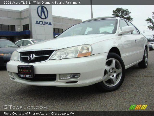 2002 Acura TL 3.2 in White Diamond Pearl