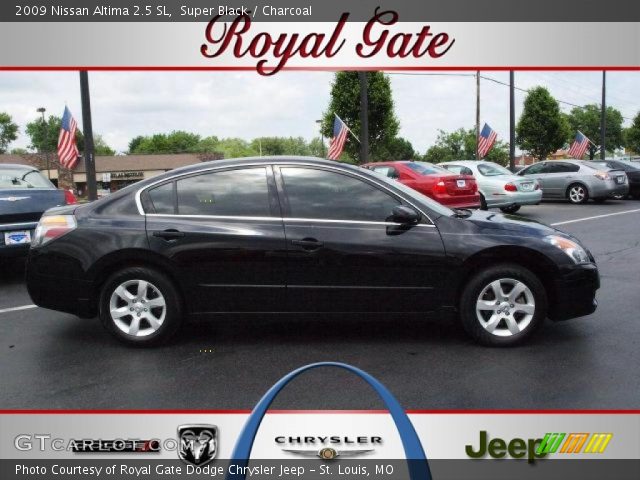 2009 Nissan Altima 2.5 SL in Super Black