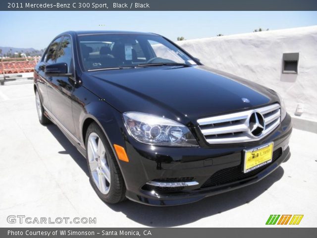 2011 Mercedes-Benz C 300 Sport in Black