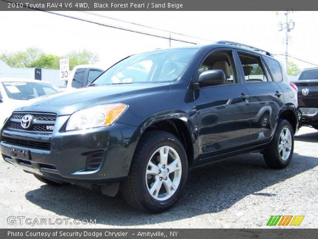 2010 Toyota RAV4 V6 4WD in Black Forest Pearl