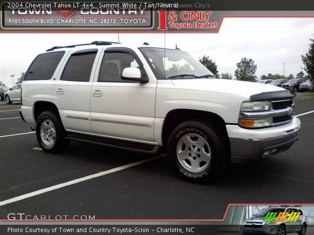 2004 Chevrolet Tahoe LT 4x4 in Summit White