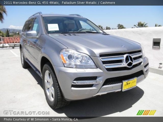 2011 Mercedes-Benz GL 450 4Matic in Palladium Silver Metallic