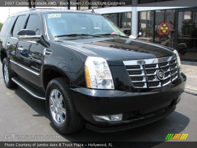 2007 Cadillac Escalade AWD in Black Raven