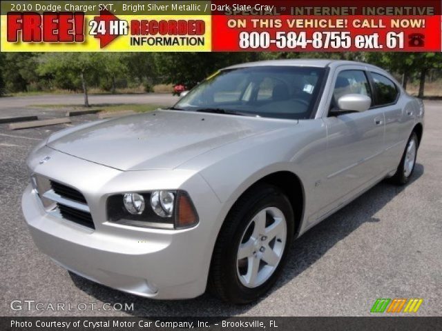 2010 Dodge Charger SXT in Bright Silver Metallic