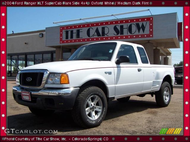 2004 Ford Ranger XLT SuperCab Flare Side 4x4 in Oxford White