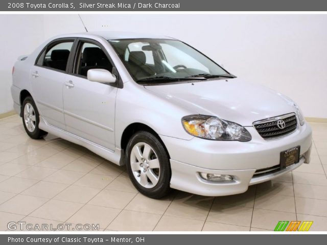 2008 Toyota Corolla S in Silver Streak Mica