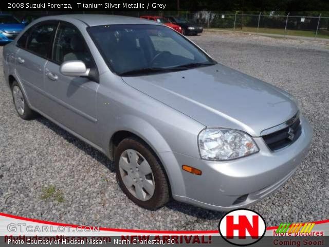 2008 Suzuki Forenza  in Titanium Silver Metallic