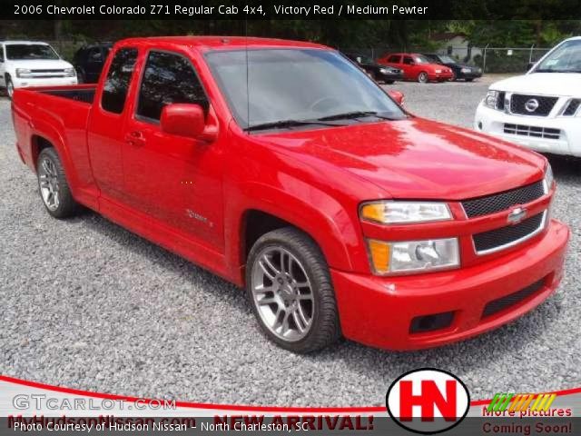 2006 Chevrolet Colorado Z71 Regular Cab 4x4 in Victory Red