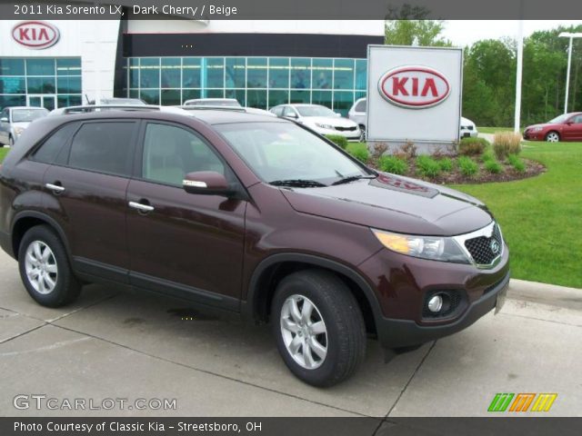 2011 Kia Sorento LX in Dark Cherry