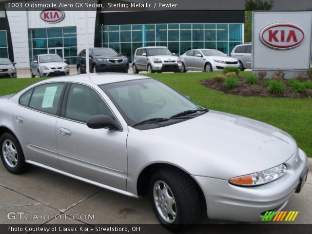 2003 Oldsmobile Alero GX Sedan in Sterling Metallic