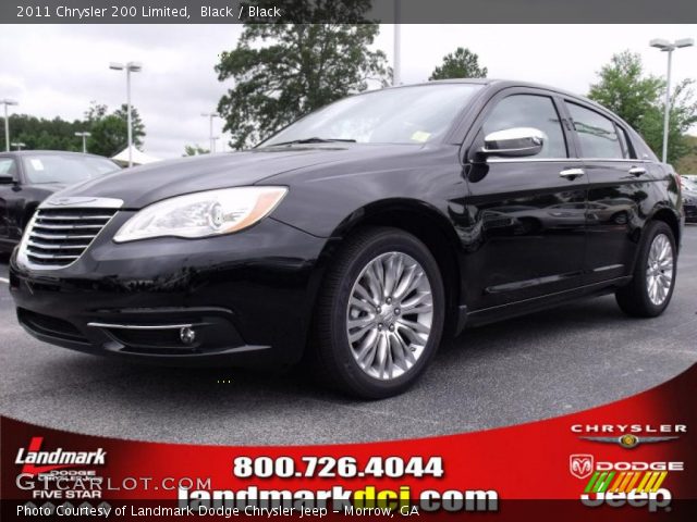 2011 Chrysler 200 Limited in Black