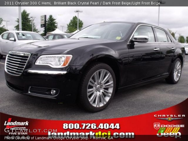 2011 Chrysler 300 C Hemi in Brilliant Black Crystal Pearl