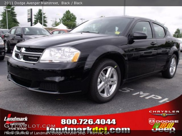 2011 Dodge Avenger Mainstreet in Black