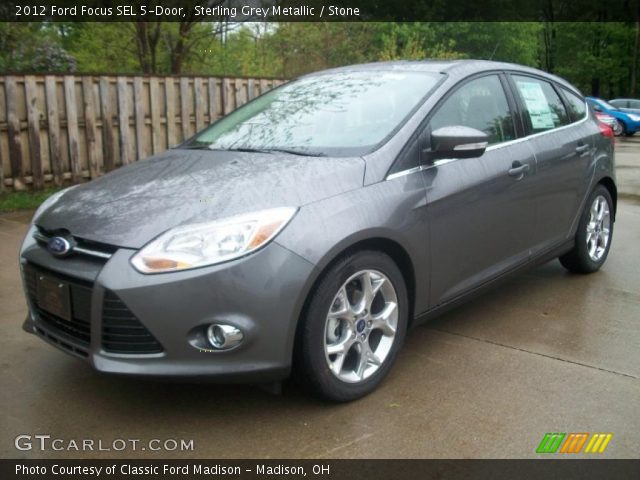 2012 Ford Focus SEL 5-Door in Sterling Grey Metallic