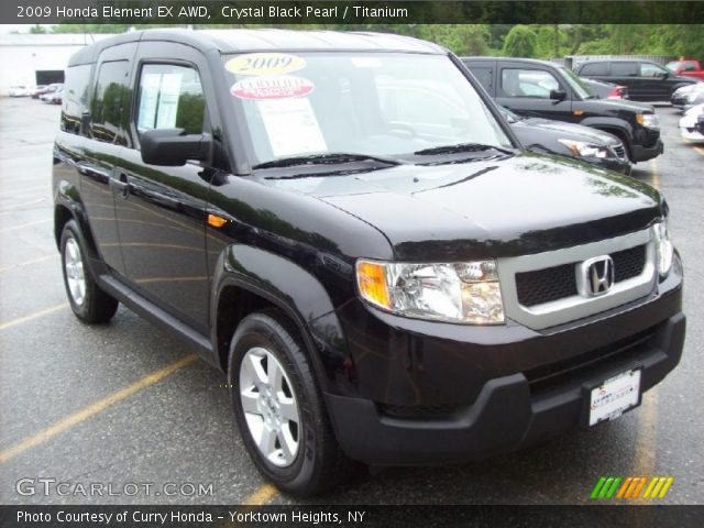 2009 Honda Element EX AWD in Crystal Black Pearl