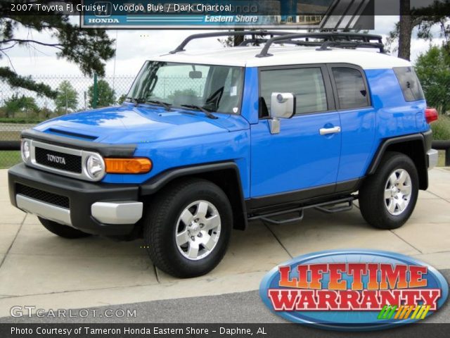 2007 Toyota FJ Cruiser  in Voodoo Blue