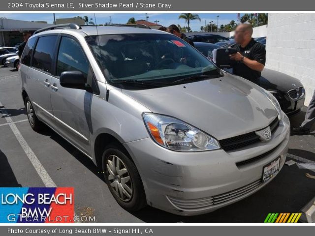 2004 Toyota Sienna LE in Silver Shadow Pearl