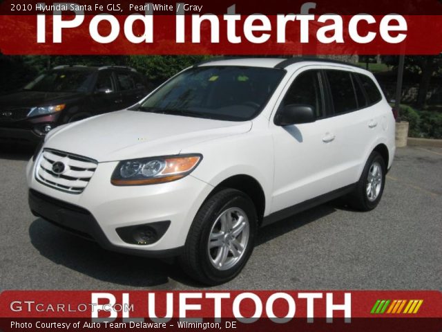 2010 Hyundai Santa Fe GLS in Pearl White