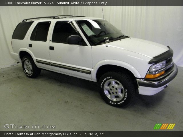 2000 Chevrolet Blazer LS 4x4 in Summit White
